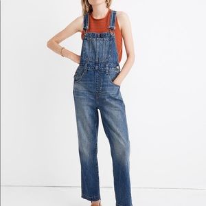 Straight Leg Overalls in Elmridge Wash NWT